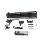 GHOST 43 3D PRINTED PARTS KIT W/FILES + RAILS