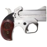 Bond Arms Texas Defender 45 (Long) Colt 3in Stainless Steel Pistol – 2 Rounds