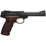 Browning Buck Mark Plus UDX 22 Long Rifle 5.5in Black/Rosewood Pistol – 10+1 Rounds – California Compliant