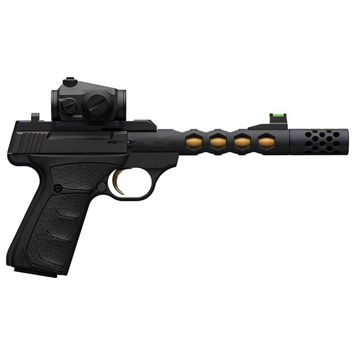 browning-buck-mark-plus-vision-22-long-rifle-59in-black-pistol-101-rounds-1788789-1.jpg Browning Buck Mark Plus Vision 22 Long Rifle 5.9in Black Pistol – 10+1 Rounds - Image 1