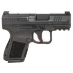 Canik MC9 9mm Luger 3.18in Black Cerakote Pistol – 12+1 Rounds