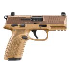 FN 502 MRD 22 Long Rifle 4in FDE Cerakote Pistol – 10+1 Rounds