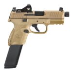 FN 509 Compact Tactical Vortex Viper 9mm Luger 4.32in FDE Pistol – 24+1 Rounds