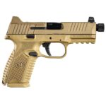 FN 509 Midsize Tactical 9mm Luger 4.5in FDE Pistol – 24+1 Rounds