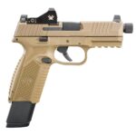 FN 509 Tactical Vortex Viper 9mm Luger 4.5in FDE Pistol – 24+1 Rounds