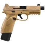 FN 545 Tactical 45 Auto (ACP) 4.7in FDE Pistol – 18+1 Rounds