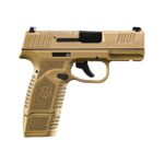 FN Reflex MRD 9mm Luger 3.3in Flat Dark Earth Pistol – 15+1 Rounds