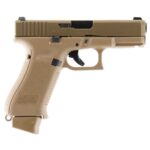 Glock 19X Gen5 9mm Luger 4.02in Coyote nPVD Pistol – 17+1 Rounds