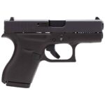 Glock 42 White Dot 380 Auto (ACP) 3.25in Black Pistol – 6+1 Rounds