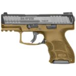 H&K VP9 9mm Luger 3.39in FDE/Black Pistol – 10+1 Rounds