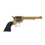 Heritage Rough Rider Small Bore 22 Long Rifle 6.5in Gold Cerakote Revolver – 6 Rounds
