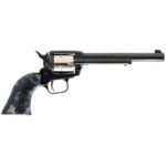 Heritage Rough Rider Small Bore Black Pearl Laminate Grip 22 Long Rifle 6.5in Blued Revolver – 6 Rounds