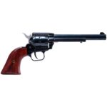 Heritage Rough Rider Small Bore Cocobolo 22 Long Rifle 6.5in Blued Revolver – 9 Rounds