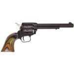 Heritage Rough Rider Small Bore Laminate Camo Grip 22 Long Rifle 6.5in Black Revolver – 6 Rounds