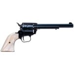 Heritage Rough Rider Small Bore Mother of Pearl Grip 22 Long Rifle 6.5in Blued Revolver – 6 Rounds