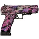 Hi-Point 34010PI 40 S&W 4.5in Pink Country Girl Camo Pistol – 10+1 Rounds