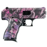 Hi-Point 916 9mm Luger 3.5in Pink Country Girl Camo Pistol – 8+1 Rounds