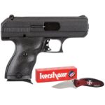 Hi-Point 916 w/Hard Case and Knife 9mm Luger 3.5in Black Pistol – 8+1 Rounds