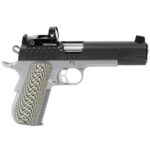 Kimber Aegis Elite Cutsom (OI) With Venom Optic 45 Auto (ACP) 5in Stainless/Black/Brown Pistol – 8+1 Rounds