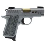 Kimber Micro 9 Rapide Dawn 9mm Luger 3.15in Silver KimPro II Pistol – 7+1 Rounds