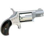North American Arms 22 Long Rifle 1.1in Stainless Steel w/  Rosewood Birdshead Grips Mini Revolver – 5 Rounds