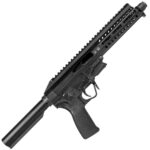 Patriot Ordnance Factory Rebel M-LOK 22 Long Rifle 8in Black Modern Sporting Pistol – 10+1 Rounds