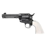 Pietta Great Western ll The Shootist 357 Magnum 4.75in Engraved Barrel Blued Revolver – 6 Rounds