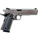 Rock Island Armory M1911-A1 Rock Standard FS 45 Auto (ACP) 5in Gunmetal Gray Cerakote Pistol – 8+1 Rounds – California Compliant