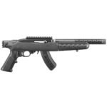 Ruger 22 Charger TD Lite Threaded Barrel 22 Long Rifle 10in Black Modern Sporting Pistol – 15+1 Rounds