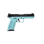 Ruger 57 5.7x28mm 4.94in Turquoise Pistol – 20+1 Rounds