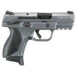 Ruger American Compact 9mm Luger 3.55in Gray Pistol – 17+1 Rounds