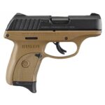 Ruger EC9s 9mm Luger 3.12in Black/FDE Pistol – 7+1 Rounds