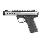 Ruger Mark IV 22/45 Lite 22 Long Rifle 4.4in Clear Anodized Aluminum Pistol – 10+1 Rounds