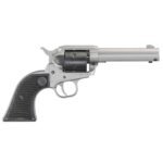 Ruger Wrangler 22 Long Rifle 4.62in Silver Cerakote Revolver – 6 Rounds