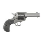 Ruger Wrangler 22LR 3.75in Silver Cerakote Revolver – 6 Rounds