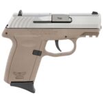 SCCY CPX-2 Gen 3 9mm Luger 3.1in Stainless Steel FDE Pistol – 10+1 Rounds