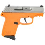 SCCY CPX-2 Gen3 9mm Luger 3.1in Orange Pistol – 10+1 Rounds