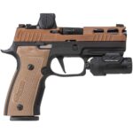 Sig Sauer P320 AXG Pro 9mm Luger 3.9in Coyote PVD Pistol – 21+1 Rounds