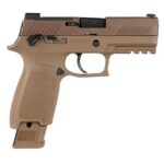 Sig Sauer P320 M18 9mm Luger 3.9in Coyote PVD Pistol – 21+1 Rounds
