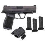 Sig Sauer P365XL TacPac 9mm Luger 3.7in Blackened Steel Pistol – 12+1 Rounds