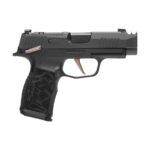 Sig Sauer Rose 9mm Luger 3.1in Black Pistol – 10+1 Rounds