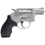 Smith & Wesson Model 637 w/ Internal Lock 38 Special 1.88in Matte Silver/Black Revolver – 5 Rounds
