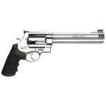 Smith & Wesson Model 500 S&W 8.38in Satin Stainless Revolver – 5 Rounds