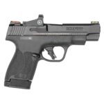 Smith & Wesson M&P 9 Shield Plus 9mm Luger 4in Crimson Trace Red Dot Black Armornite Pistol – 13+1 Rounds
