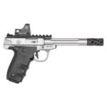 Smith & Wesson Performance Center SW22 Victory Target Model Fluted Barrel Red Dot Sight 22 Long Rifle 6in Stainless Pistol – 10+1 Rounds