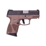 Taurus G2C w/ Coyote Brown Frame 40 S&W 3.2in Black Pistol – 10+1 Rounds