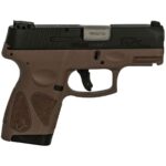 Taurus G2S 9mm Luger 3.26in Brown/Black Pistol – 7+1 Rounds