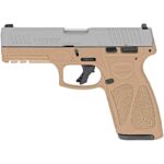 Taurus G3 9mm Luger 4in Tan/SS Pistol – 17+1 Rounds