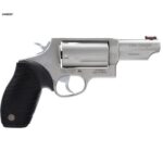 Taurus Judge 410 Gauge/ 45 (Long) Colt 3in Matte Stainless Revolver – 5 Rounds