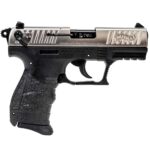Walther P22 22 Long Rifle 3.42in Nickel Pistol – 10+1 Rounds